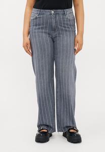 Джинсы свободного кроя CARMOLLY WIDE ONLY Carmakoma, серый деним