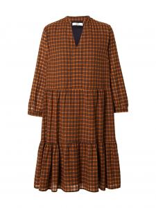 Рубашка-платье Only Filia, коричневый/оранжевый