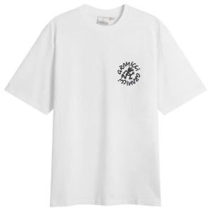 Футболка с изображением бегущего человека Gramicci, белый