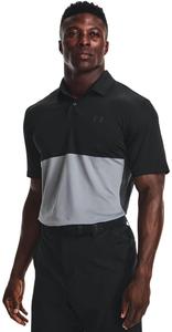 Мужская футболка-поло для гольфа Under Armour Performance Blocked, Black (001)/Black