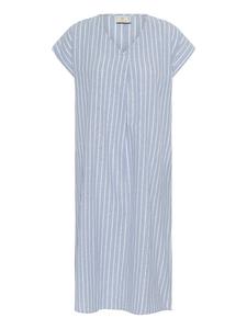 Платье BPmalena, свободного кроя, в цвете EbbAndFlow Mel./Chalk Stripe Kaffe