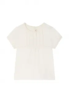 Футболка Capricia с кружевом Bonpoint, бежевый