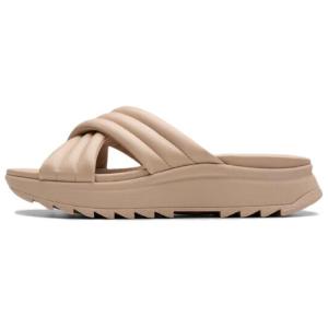 Clarks Женские тапочки-слайды из ЭВА, устойчивые к истиранию, светло-хаки