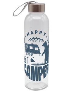 Geda Labels Бутылка для воды Happy Camper синего цвета - 500 мл