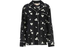 Футболка женская черная MARNI