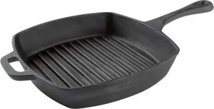 Чугунная сковорода Grillmeister, 44 x 6,8 x 25,5 см с удобными ручками GRILLMEISTER(OWIM GmbH & Co. KG)