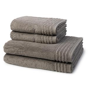 Терри комплект vienna style supersoft 4 предмета Vossen, серый