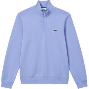 Свитшот с нашивкой логотипа LACOSTE, фиолетовый