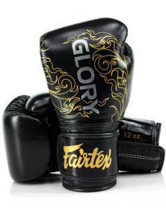 Боксерские перчатки Fairtex X Glory BGVG3 — черные, 14 унций