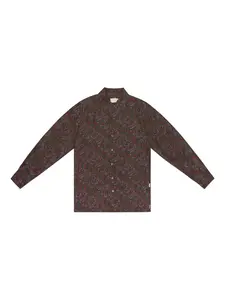 Рубашка Stadium с принтом пейсли Aimé Leon Dore, коричневый