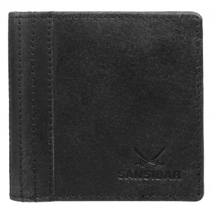 Кошелек Занзибар, натуральная кожа Sansibar, черный