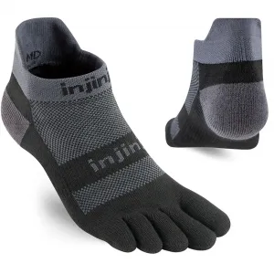 Носки Injinji Run Midweight No-Show, серый