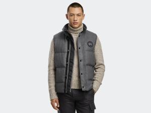Жилет Canada Goose Garson Wool, Slate Grey Melange