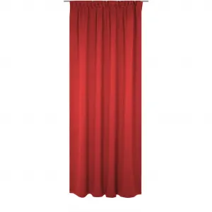 Штора Newbury с многофункциональной лентой, 1 шт., по размеру Wirth, красный