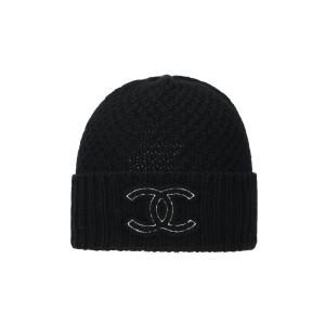CHANEL Женская шапка бини, Black