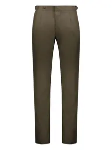 Плиссированные брюки Moorer, зеленый