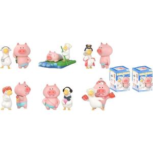 Fruit Duck против Pigglet's Outing Squad коллекция мистери боксы одиночный мистери бокс/полный бокс 6 шт X11 SPACE