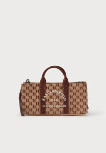 Сумка KARL LAGERFELD MONO MAGAZINE TOTE, Nougat Brown/Brown