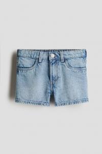 Суперэластичные джинсовые шорты H&M, синий