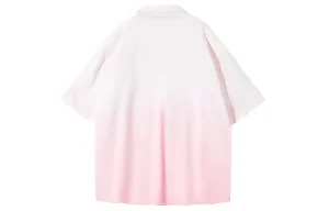 Рубашка Unisex Lapel Moderate Others BOBBY ABLEY, белый синий (comes with t-shirt)