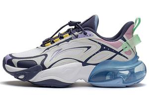 Qi - Детские кроссовки Nebula Kids Lifestyle GS Low-top Молочно-белый/Теневой синий Lining Young, белый