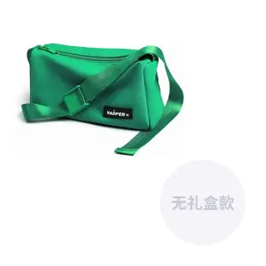VAOPER Нейлоновая тканевая наплечная сумка через плечо унисекс разноцветная, Green