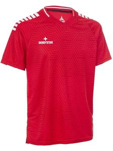 Derbystar Детская футболка с коротким рукавом "Primo V24" красного цвета