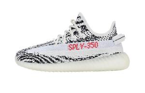 Adidas Originals Yeezy Boost 350 V2 Kids Lifestyle кроссовки PS, White/Black