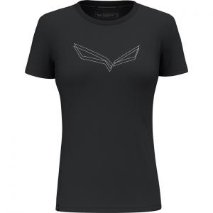 Женская сухая футболка Pure Eagle Frame Salewa, черный