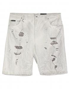 Джинсовые шорты Dolce&Gabbana, светло-серый