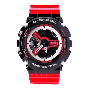 Часы CASIO G-Shock Analog-Digital 'Black Red', черный