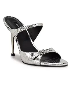 Женские сандалии Reida с открытым носком Nine West, серый