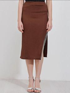 Юбка Bigdart, каштаново-коричневый