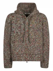 Толстовка с капюшоном и молнией Maurius Namacheko, коричневый