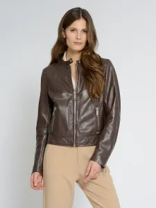 Кожаная куртка Maze "Гренада", коричневый