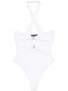 Mvp wardrobe боди с вырезом, белый