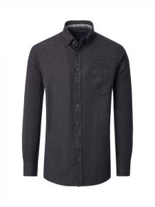 Повседневная рубашка черного цвета CASAMODA