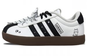 VL COURT 3.0 устойчивые к истиранию низкие кроссовки для скейтбординга unisex Adidas, белый