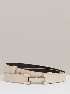 Кожаный ремень с металлической фурнитурой Reiss