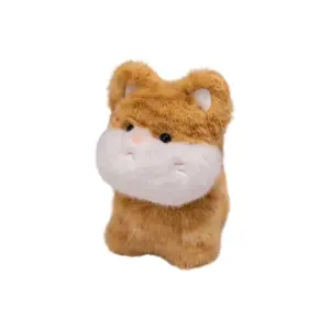 PUDOWRABBIT Мягкая плюшевая кукла милый апельсиновый кот 20см/30см высота