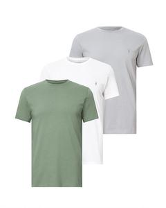 Тонированные футболки с круглым вырезом, набор из 3 штук ALLSAINTS, мультиколор