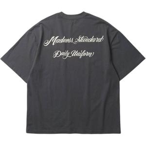 Футболка унисекс серая MADNESS, серый