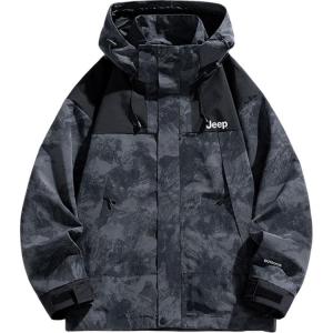 Ветровка Unisex Jeep, черная