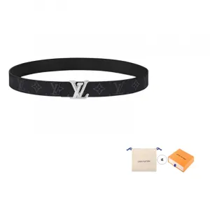 LOUIS VUITTON Ремень Lv M4049T Lv Dimension 30mm Реверсивный, Black