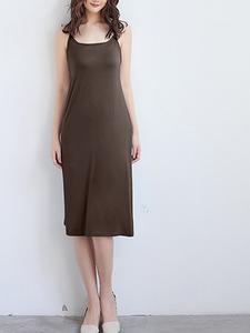 Платья Длинные платья Платья средней длины Doux Belle, цвет Dark Brown