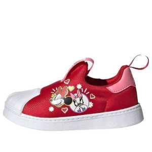 Кроссовки оригиналы x disney superstar 360 shoes Adidas, алый