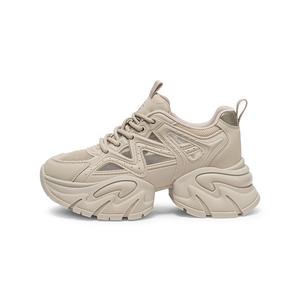 Женские кроссовки с низким верхом и массивной подошвой, устойчивые к истиранию Coup De Foudre, Apricot