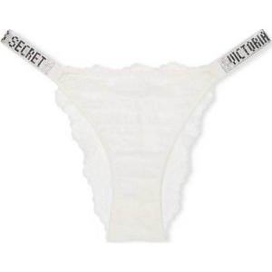 Victoria's Secret Женские трусики 1 упаковка Кокосовый белый