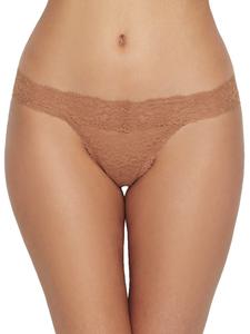 Женские сексуальные кружевные стринги Maidenform Must Have, цвет Cinnamon Butter