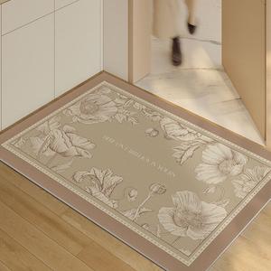Xinglianxin Ковер 140×160 см из ПВХ для прихожей, грязеотталкивающий, легко чистить, Dawn's Promise